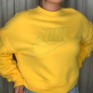 Yellow Nike Sweatshirt